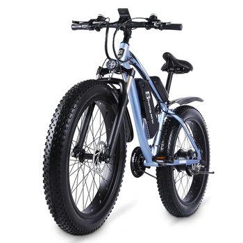 Electric bike 1000W electric fat bike beach bike cruiser electric bicycle 48v17ah lithium battery ebike electric mountain bike 5