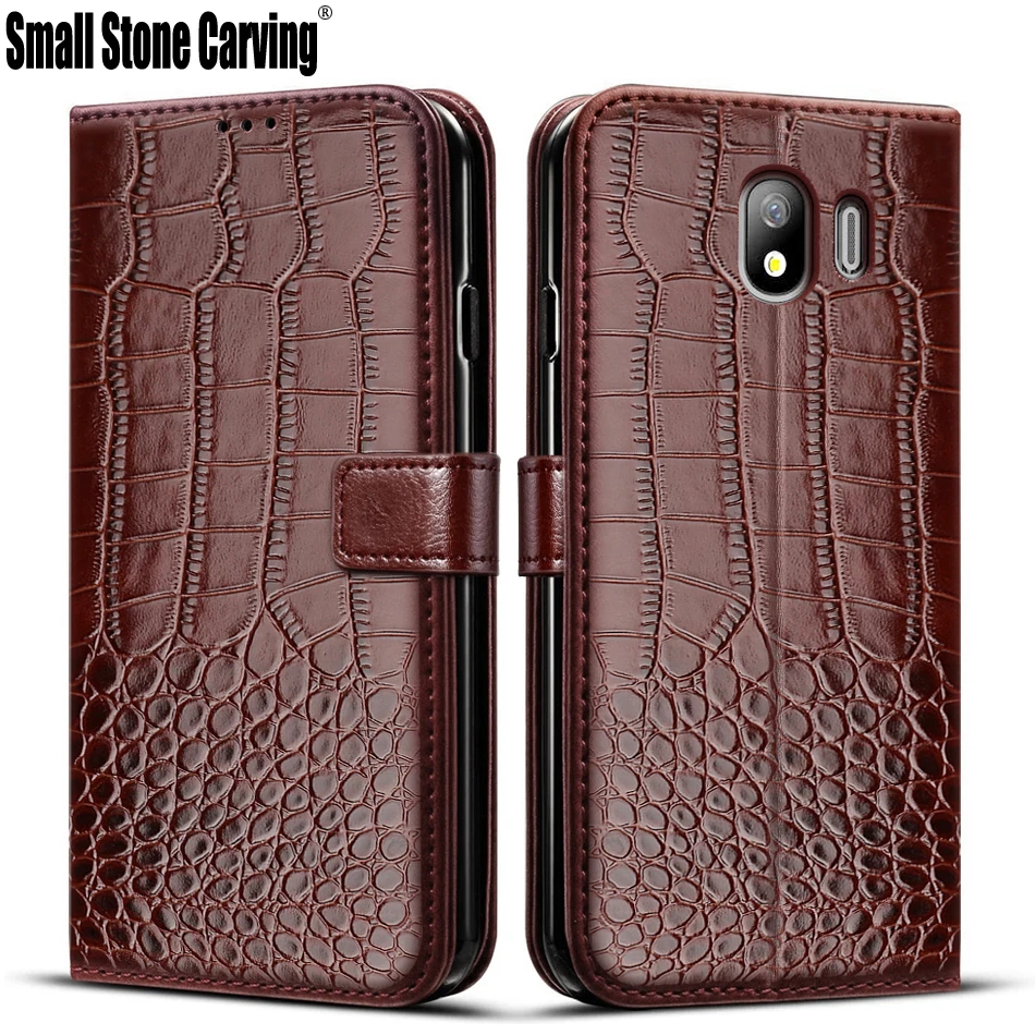 For Samsung Galaxy J4 Case flip leather Magnetic case For Samsung Galaxy J4 J400 Phone cover J400F Case phone case leather phone case leather wallet case leather case smart mirror flip case