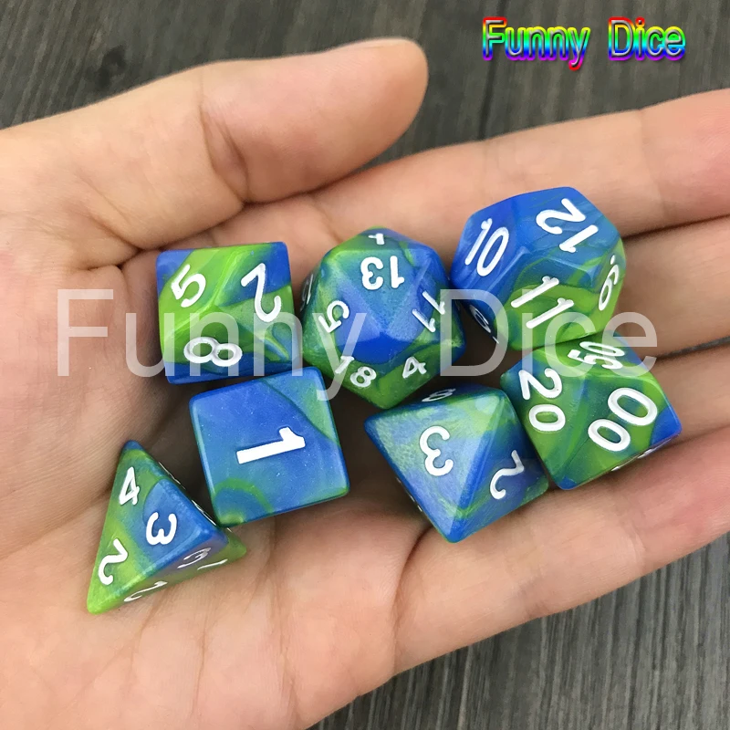 

Newest Hot Sale Polyhedron Role Playing Game Dice with Portable Bags for Dnd Board Game,Cube Game,As Presents