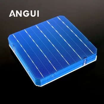 

4.96 W 6inch 156x156mm Cheap high power Mono Solar Cells 6x6 Grade A monocrystalline PV DIY Photovoltaic Sunpower C60 Solar Pa