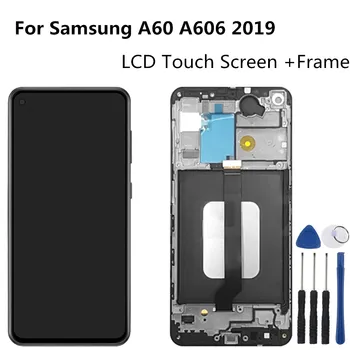 

LCD For Samsung Galaxy A60 A606F/DS A6060 A606FD Display Touch Screen Digitizer Assembly For Samsung A60 lcd replacement