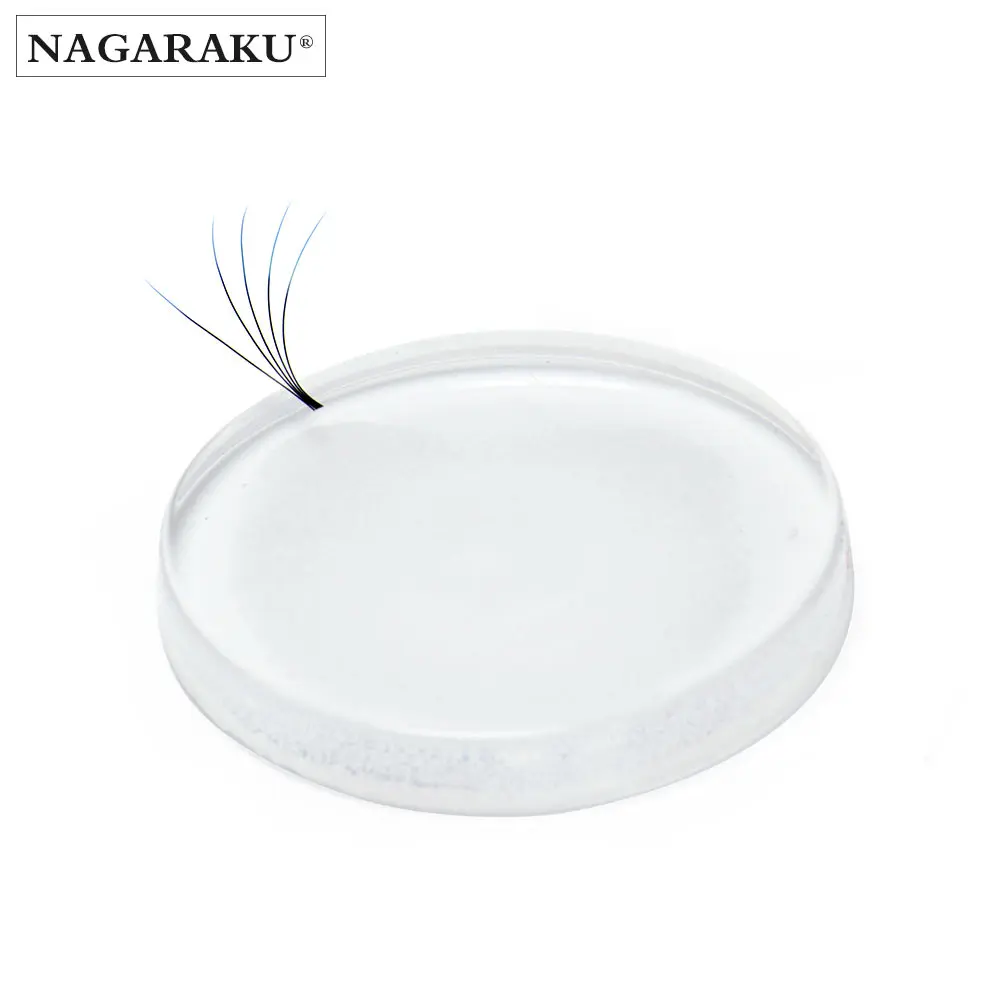 NAGARAKU 5pcs Eyelash Extension Easy fan lash pads Volume patches Beginner make fans tools holder |
