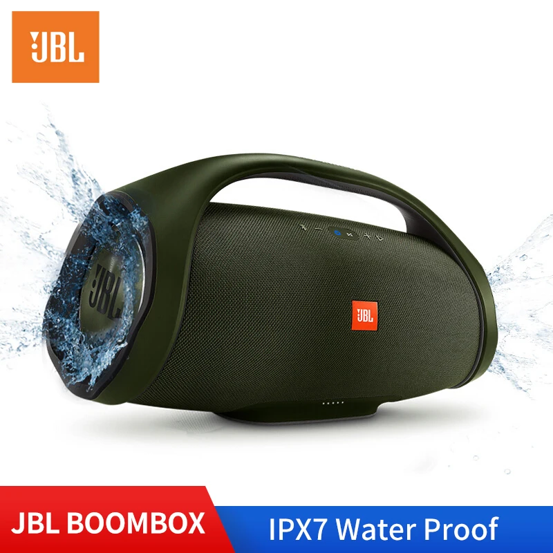 

Original JBL BOOMBOX Portable Bluetooth Speaker IPX7 Waterproof Wireless loudspeaker Dynamics Musical Subwoofer Loudspeaker