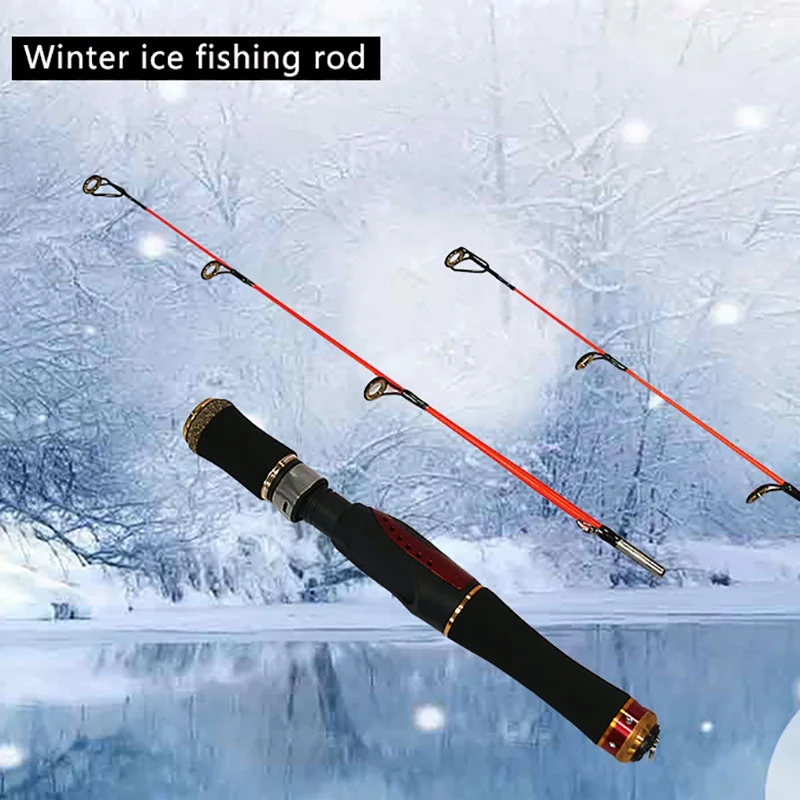 

Winter Portabe Fishing Rods Ice Fishing Rods Fishing Reels Choose Rod Combo Pen Pole Lures Tackle Spinning Casting Hard Rod New