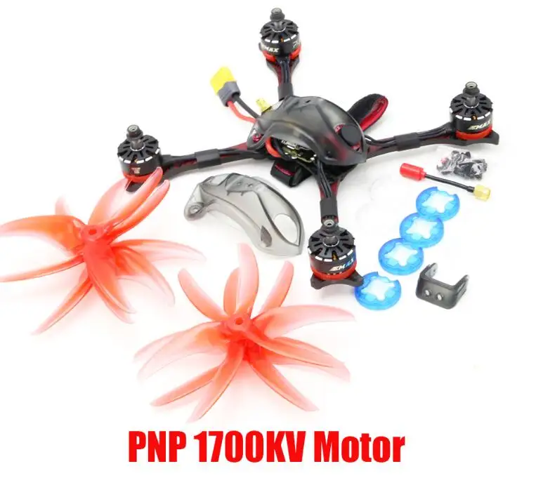 Emax Hawk Pro PNP BNF FPV Дрон комплект 1700kv/2400kv мотор мини Magnum контроллер HDR Fpv камера для RC Самолет с антенной подарок - Цвет: PNP 1700KV