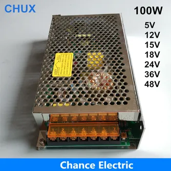 

Switching Power Supply 100W 5V 15V 18V 36V 48V ac to dc Popular 110v 220V Input CE Single Group Led Switch Power