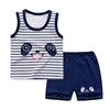 Baby Boy Clothes Casual Tracksuit  Pure Cotton Clothing Summer Clothes For Babies T-shirts + Pants For Kids Sports Outfit ► Photo 2/6