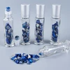 Crystal Jade Ball Roller Bottle Essential Oil Crushed Stone Natural Amethyst Healing Sphere Massage Around the Eyes Face Care 5