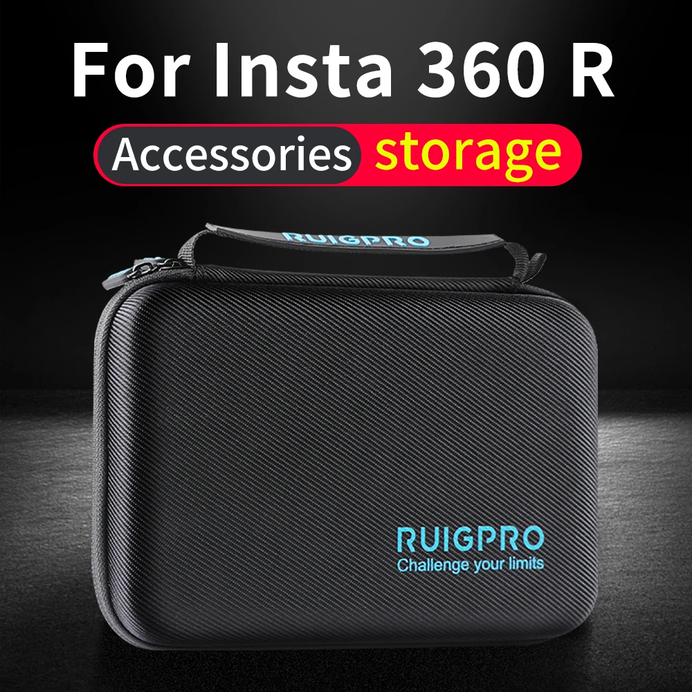 

for Insta360 ONE R Storage Bag Protection Box Oner Panoramic camera Lens set Bag Portable oner Action Camera Accessory