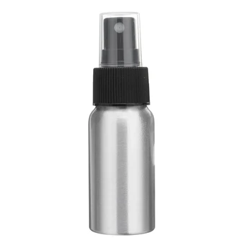 

Aluminum Pump Spray Mist Bottle Dispenser Perfume Atomiser Silver, 100ml