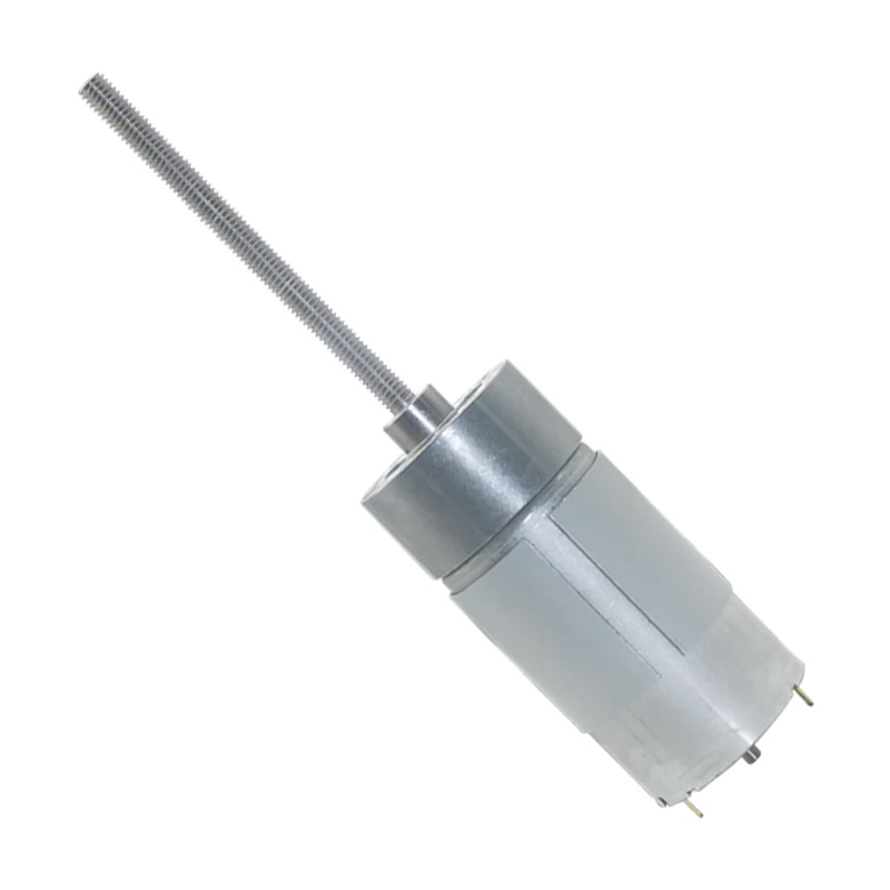 12V 24V DC маленький Шестерни мотор с 80 мм длина 6 Диаметр стержень резьбой ходового