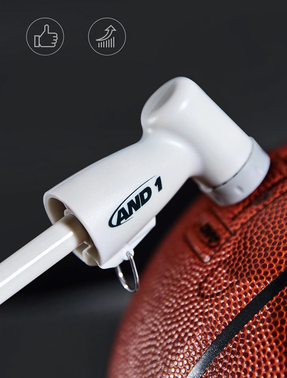 AND1 портативный двухсторонний портативный насос давления в шинах насос для футбола баскетбола волейбола с газовой иглой