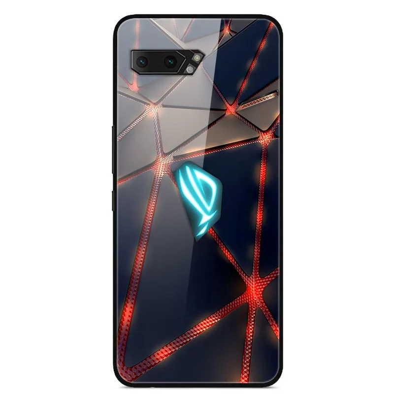 Для Asus ROG Phone II чехол из закаленного стекла «Планета космос», чехол из стекла для Asus ROG Phone2 ZS660KL Phone II 2 Coque