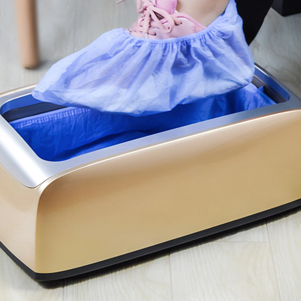 Automatic Shoe Covers Machine Home Office One-time Film Machine Foot Set New Shoes Hands Free Portable Overshoe Dispense