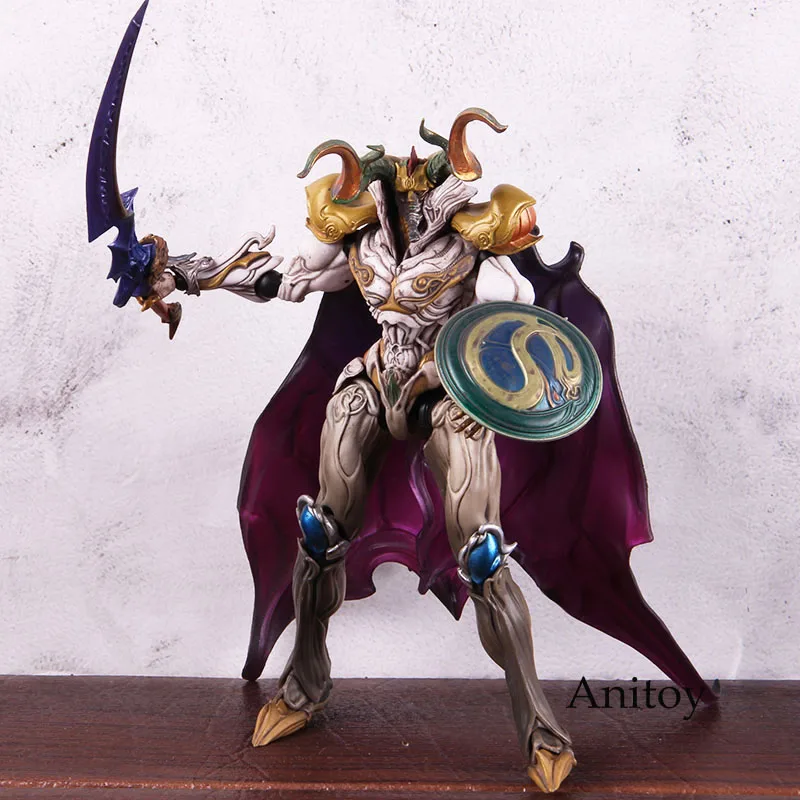 Play Arts Final Fantasy Odin древний Бог ПВХ фигурка Коллекционная модель игрушки подарок