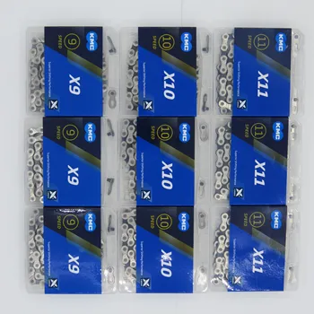 

HOT KMC X10 X10.93 MTB Road Bike Chain 116L Speed Bicycle Chain Magic Button Mountain With Original box
