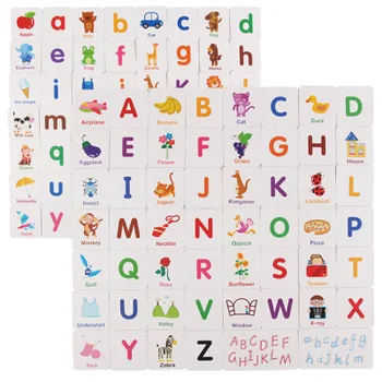

Children'S Early Education Cognitive Puzzle Card Interesting Pictures Images Learn To Read Chinese English Cards