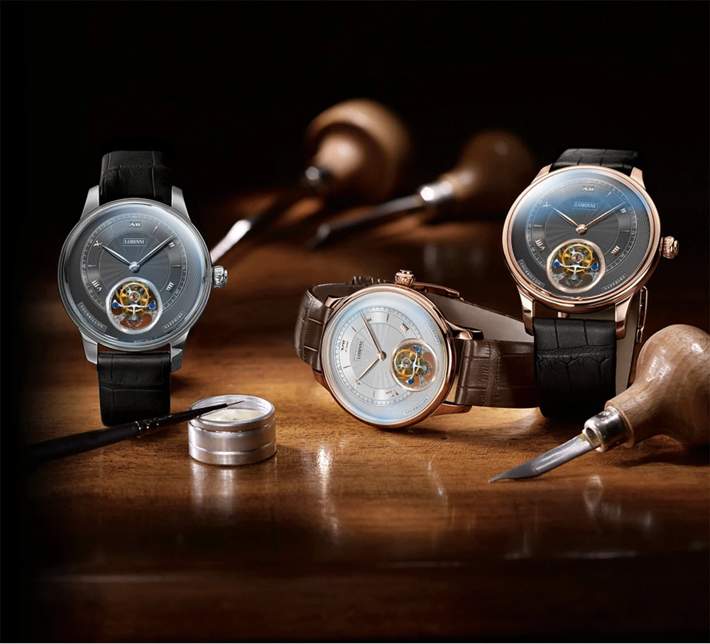 Montre Homme, роскошные брендовые автоматические часы, сапфир, настоящий турбийон, механические мужские часы, подарок, мужские наручные часы