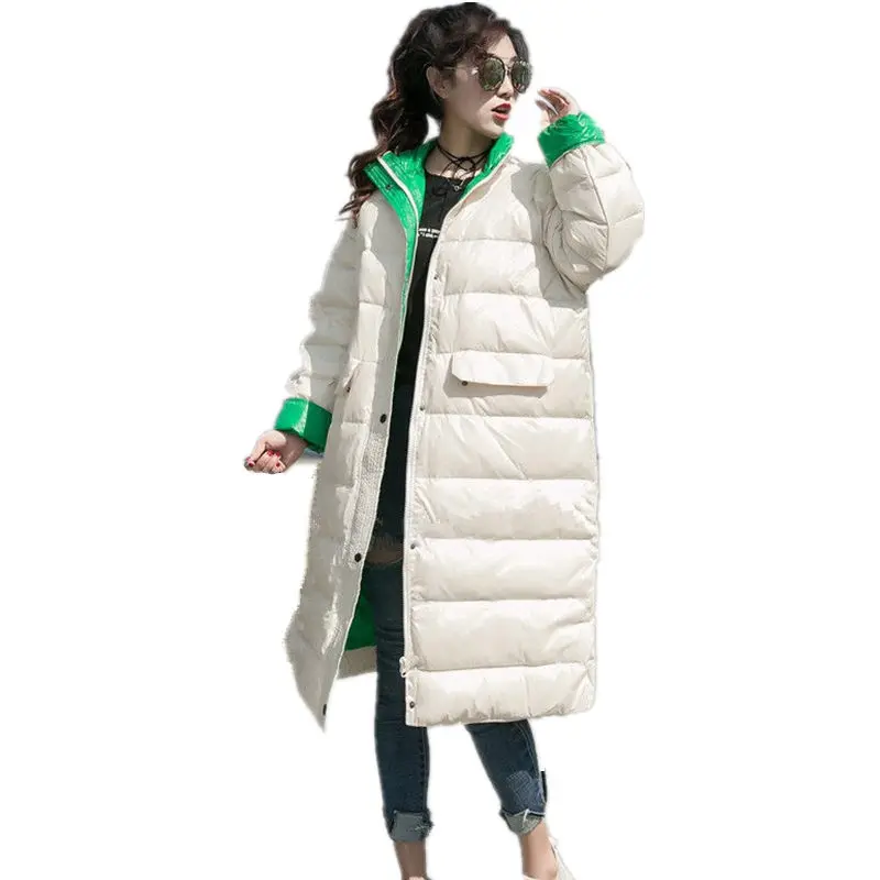 

NEW Winter Down Cotton Jacket Women Parka Coat Padded Loose Oversize Winter Coat Female Warm Thick Jacket Women Clothing Q1874