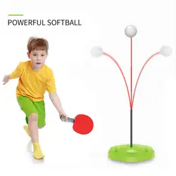 Тренажер для настольного тенниса с эластичным мягким валом тренировочный мяч для пинг-понга фитнес для детей и начинающих аксессуары для