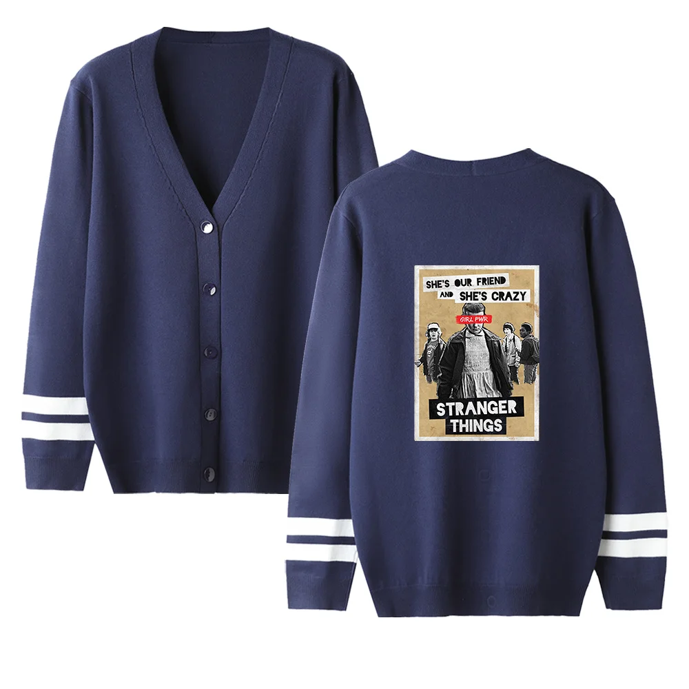 Новинка; детский крутой кардиган с v-образным вырезом; Kpop; свитер для мужчин и женщин; необычные вещи; детские розовые повседневные топы