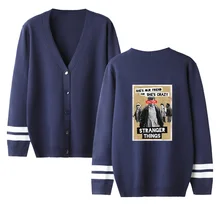 Новинка; детский крутой кардиган с v-образным вырезом; Kpop; свитер для мужчин и женщин; необычные вещи; детские розовые повседневные топы