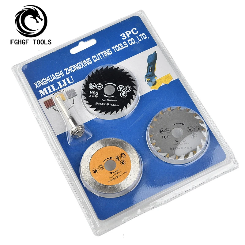 

FGHGF 3pc High Speed Steel Mini- Saw Bring Connect Rod Tv Cutting Piece