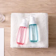 Изысканная портативная прозрачная бутылка для жидкого мыла бутылка для лосьона бутылка с пульверизатором для путешествий портативные принадлежности для очистки макияжа