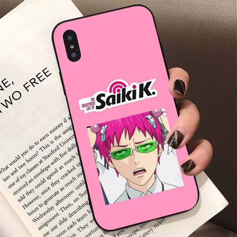 MaiYaCa The Disastrous Life of Saiki K Saiki Kusuo Phone Case for iPhone 11 12 pro XS MAX 8 7 6 6S Plus X 5S SE 2020 XR cover