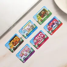 For ACNH Sanr1o Mini Card, 6 pcs RV Villager Furniture Compatible with Sw1tch/Sw1tch Lite/New 3DS(S1-S6