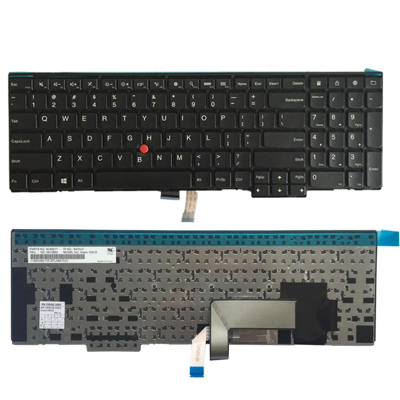 Новая клавиатура US для lenovo IBM Thinkpad E540 E545 E531 T540 T540P W540 W541 W550sseries ноутбука 04Y2426|laptop