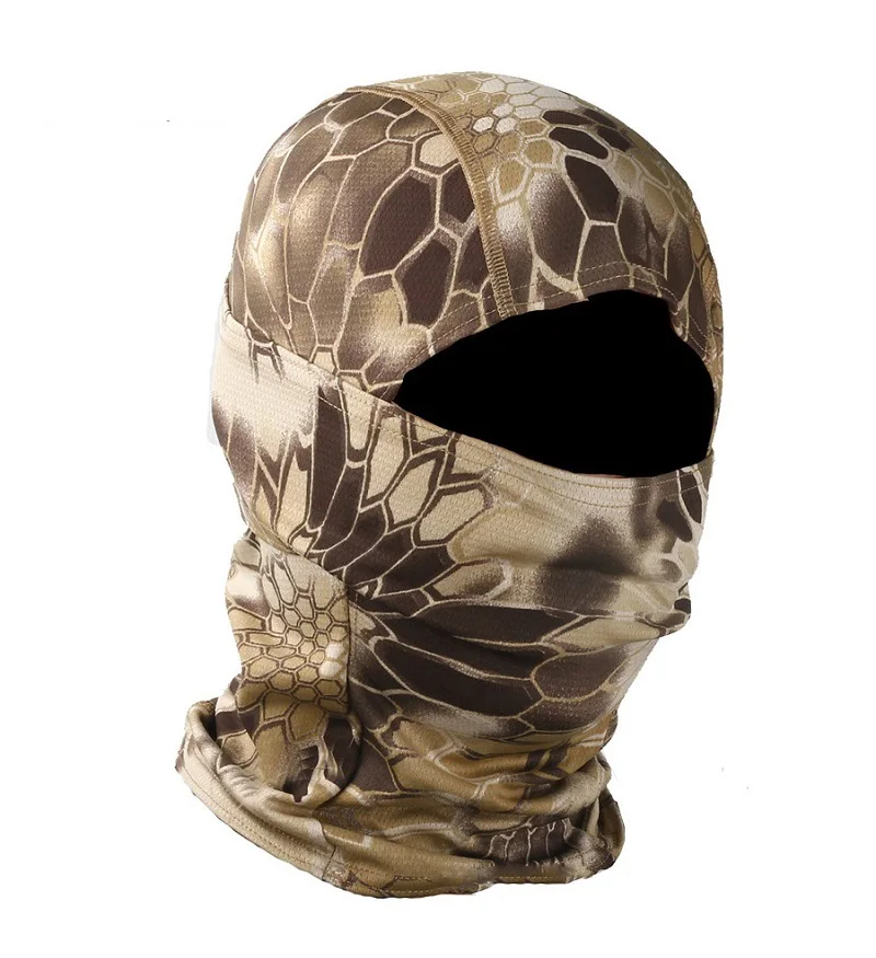 Камуфляжная велосипедная маска на все лицо, тактическая маска, дышащая велосипедная Лыжная маска, Охотничья армейская Военная страйкбольная уличная Кепка - Цвет: SM