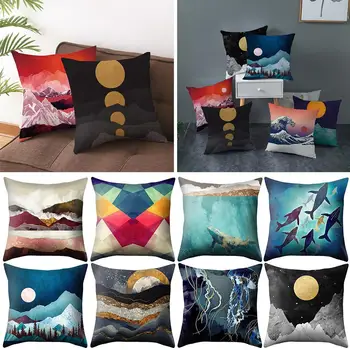 

45×45cm Soft Velvet Cushion Cover Home Throw Pillow Case Decorative