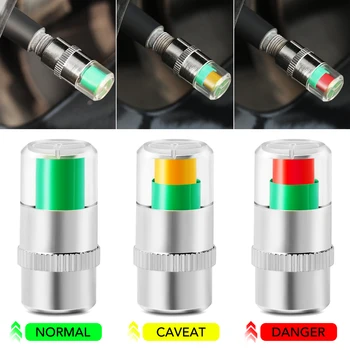 

2.4 Bar Car Tire Pressure Monitor Cap for opel astra j peugeot 308 407 tesla model 3 kia ceed fiat 500 citroen c4 audi a4 b6