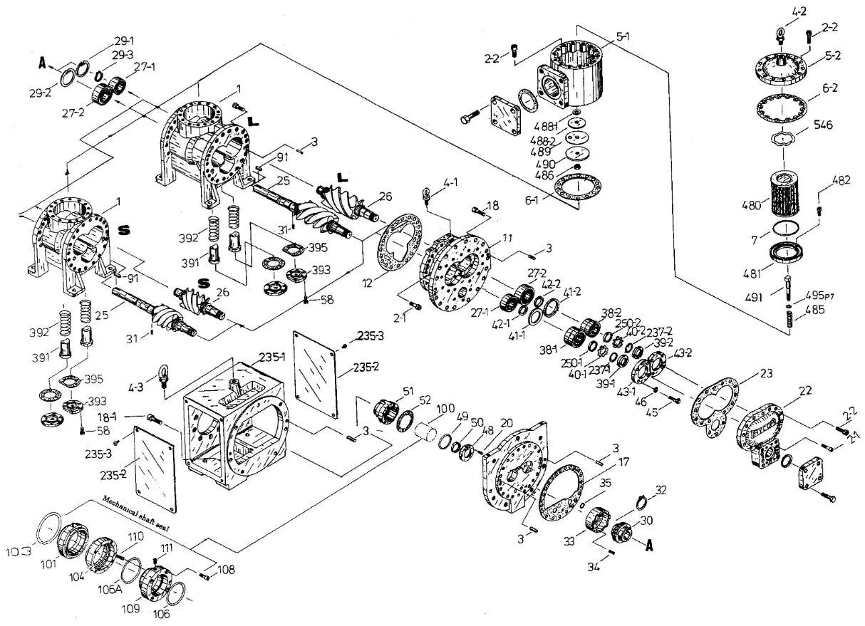 34705002 base kit sensors, spare part for Bitzer spare parts Bitzer