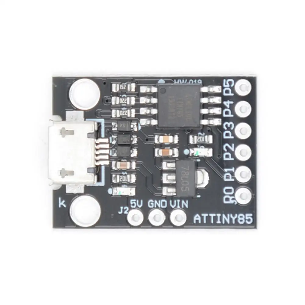 Макетная плата ATtiny ATtiny85 Micro USB 10 шт./лот модуль для микроконтроллера низкой