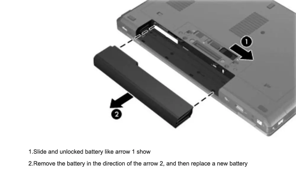 Bateria do Portátil para hp Probook 6360b 6460b 6470b 6560b 6570b 6465b 6475b 6565b 8460p 8470p 8460w Hstnn-db2f Cc06xl Kingsener-cc06 - Imagem 2