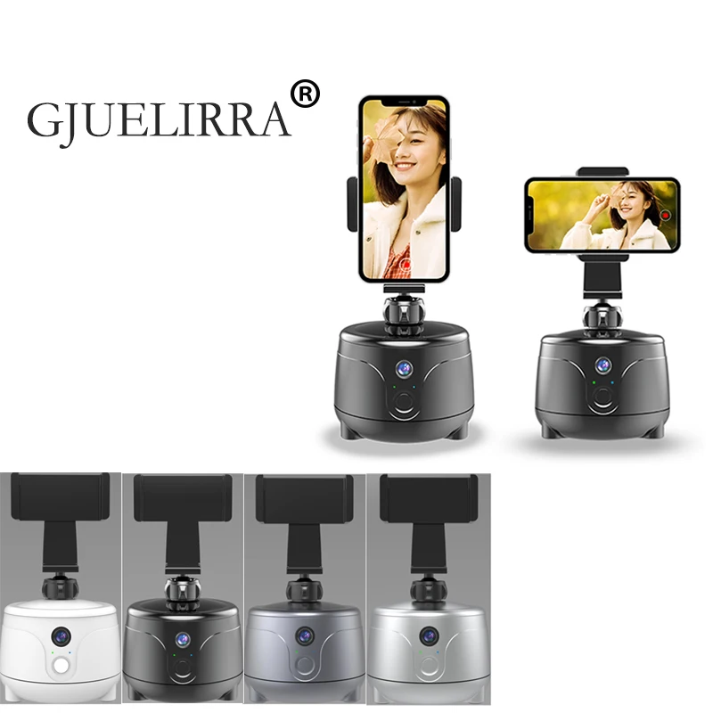 Supporto Di Ripresa Intelligente Stabilizzatore Cardanico Viso Tracking Automatico 360 Giunto Cardanico Per Telefono Rotante Per Registrazione Video L