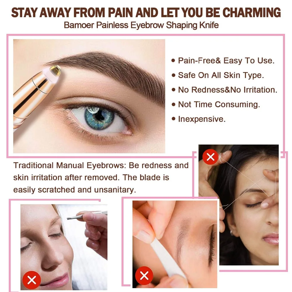 bamoer eyebrow trimmer
