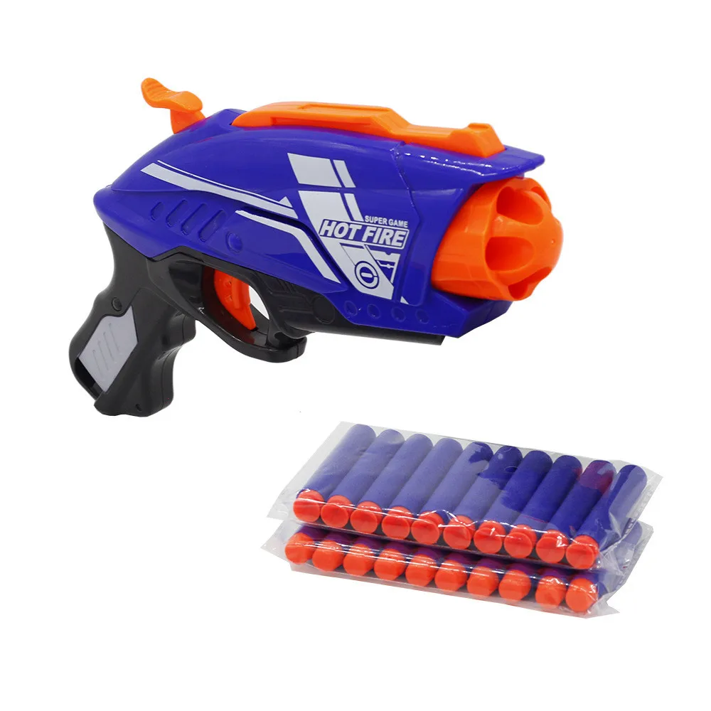 2020 новый пластиковый игрушечный пистолет для NERF Elite Blaster с 20шт мягкий EVA пена пуля