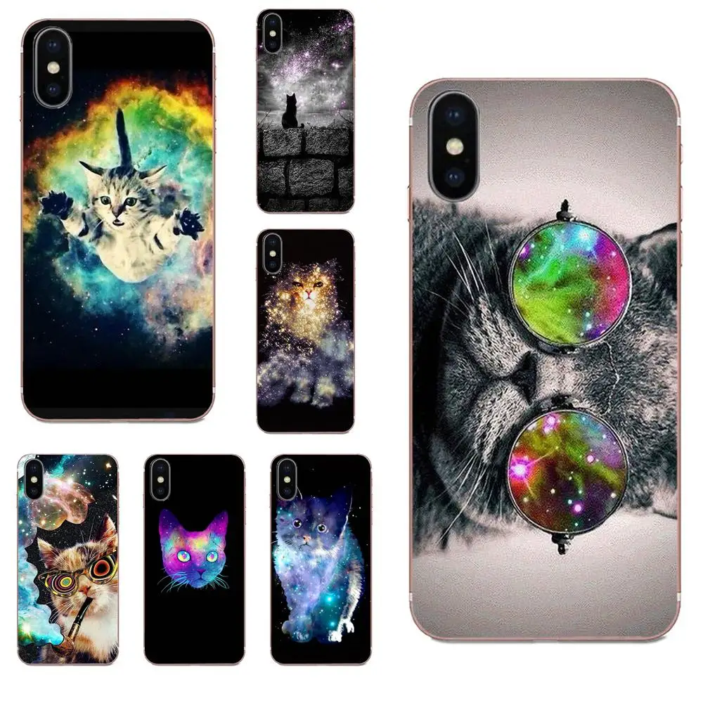 Для Apple iPhone 4 4S 5 5C 5S SE SE2 6 6S 7 8 11 Plus Pro X XS Max XR мягкий узор Розовый Туманность Космос