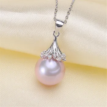 

1pcs Gold Plated Pendant Base Mussel Bead Pearl Pendant Mountings Settings diy Blank Jewelry Mountings