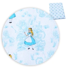 Новинка, 50*140 см, животный принт, пэчворк, хлопок, ткань для детской ткани, домашний текстиль для шитья, кукла тильда, c4159