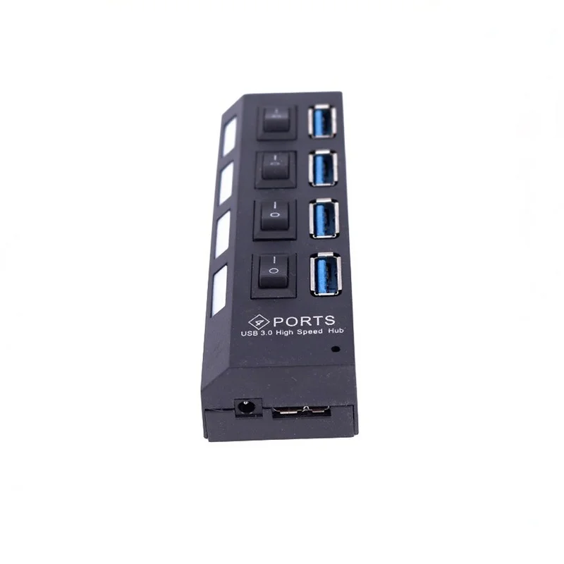 USB 3 0 концентратор 4-порт usb-хаб высокоскоростной сплиттер с кабели легко носить