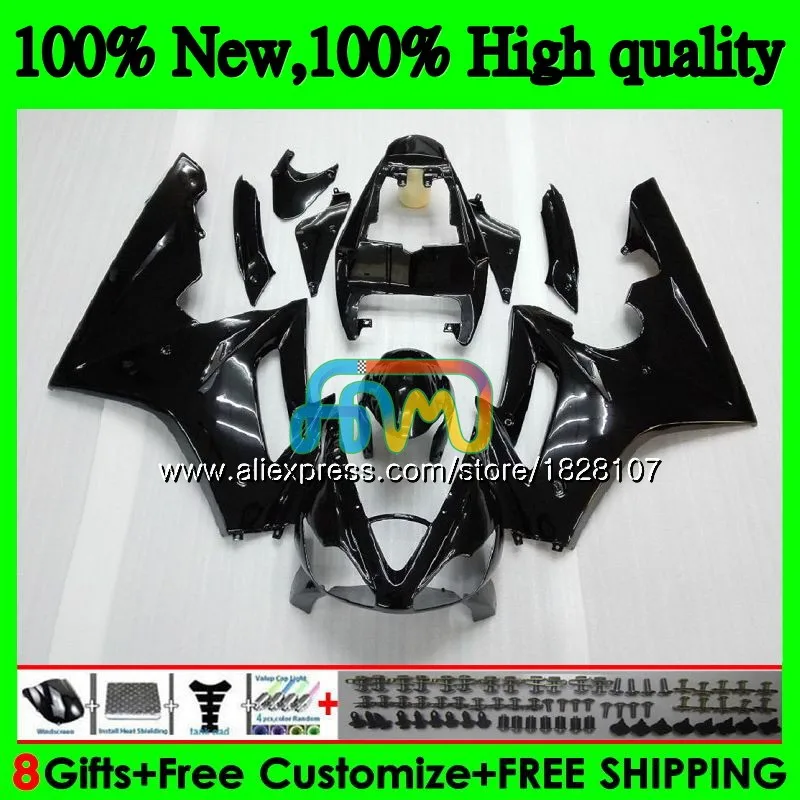OEM средства ухода за кожей для Triumph все черный Daytona 675 02 03 04 05 06 07 08 76BS. 22 Daytona675 2002 2003 2004 2005 2006 2007 2008 обтекатель