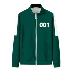 Squid Game Jacket Men's Jacket Li Zhengjae Same Sportswear Plus Size 456 001 National Tide Autumn Sweater Hoodie Round Six