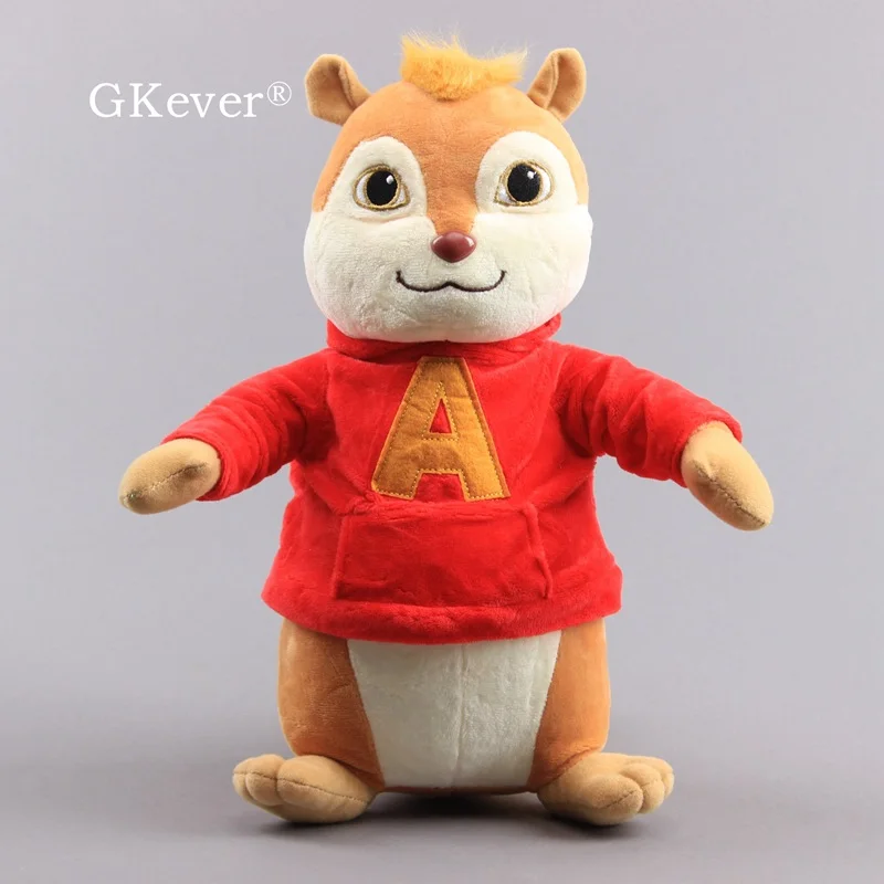 22 и 32 см фильм Элвин и бурундуки плюшевые игрушки кукла Peluche мягкие животные игрушки 3 цвета для женщин и детей подарок на день рождения