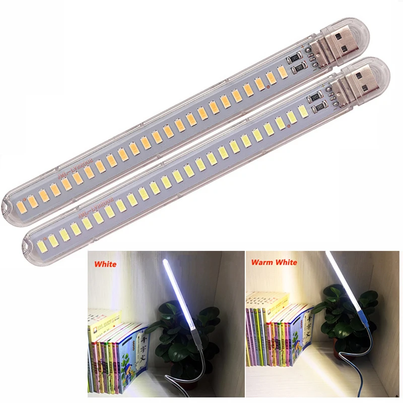 

Portable 24 Led Reading Lamp USB Led Book Light For Power Bank Laptop Mini USB Lamp Luminaria
