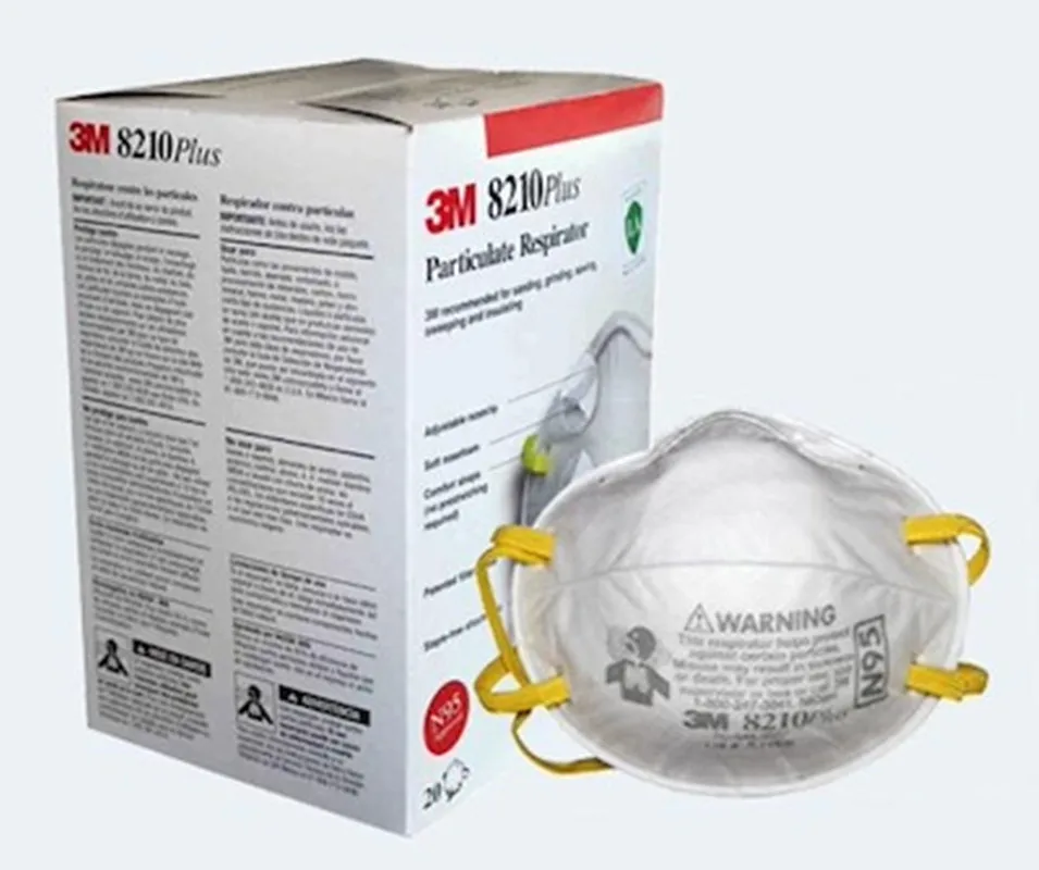 

8210 Plus Paint Sanding Dust Particulate Respirators, 2 Pack of 1 N95 MASK