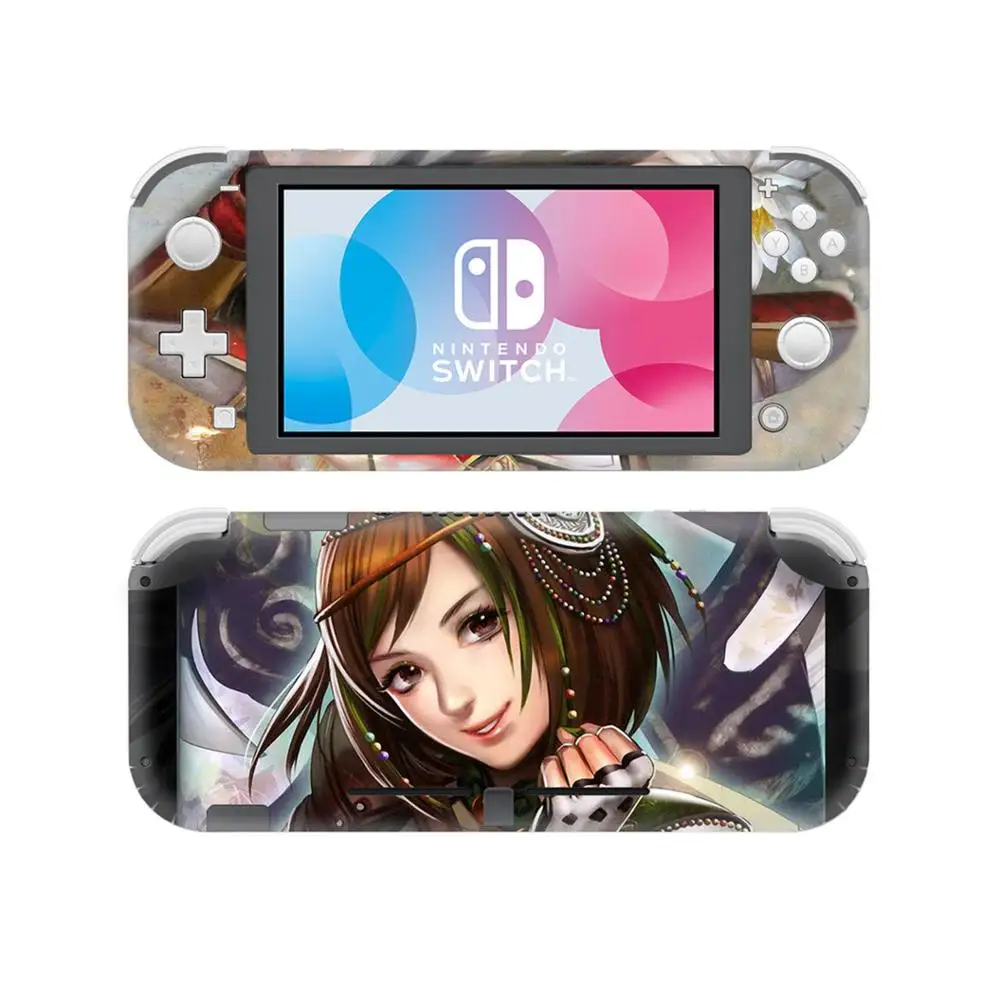 Цвет: желтый NS NX аксессуары виниловая кожа Наклейка для nintendo Switch Lite Защитная крышка наклейка виниловая кожа для кожи наклейка s 0383 - Цвет: Цвет: желтый